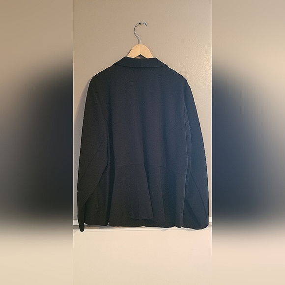 STUDIO LUXE PONTE PEPLUM BLAZER by Torrid - Picture 2 of 8